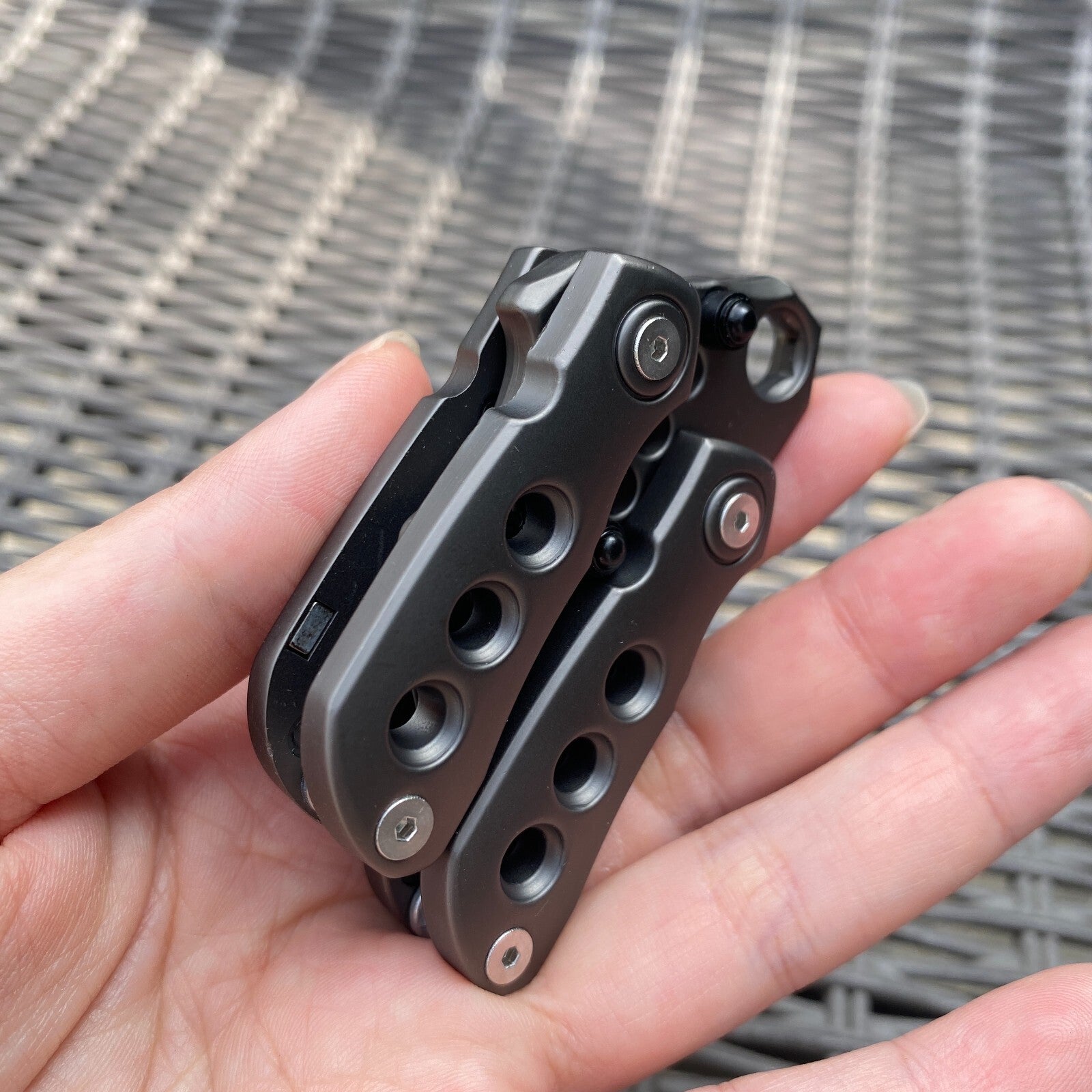 EDC Fidget Sliders Fidget Toys Stress Relief for Adults Metal crowbar Fidget 07FC0E-D4 - KOEEK