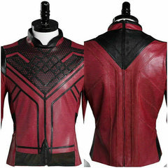 Shang-Chi and the Legend of the Ten Rings PU Leather Cosplay Costume Jacket Coat 07FC0E-D4 - KOEEK