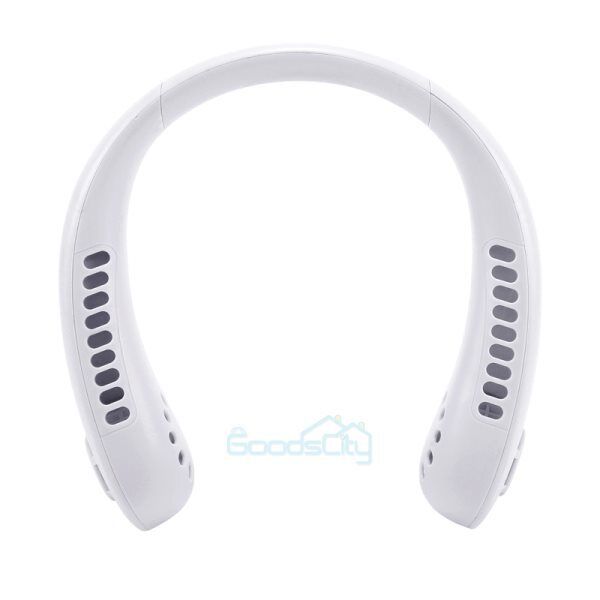 new Portable Mini Hanging Neckband Fan Bladeless Fans Hands USB Rechargeable