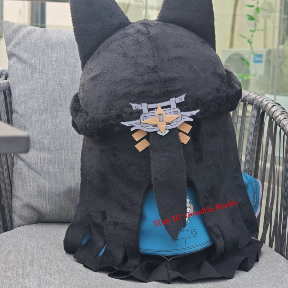 Anime Zenless Zone Zero Hoshimi Miyabi Sitting Position Plush Toy Gift 40cm 07FC0E-D4 - KOEEK