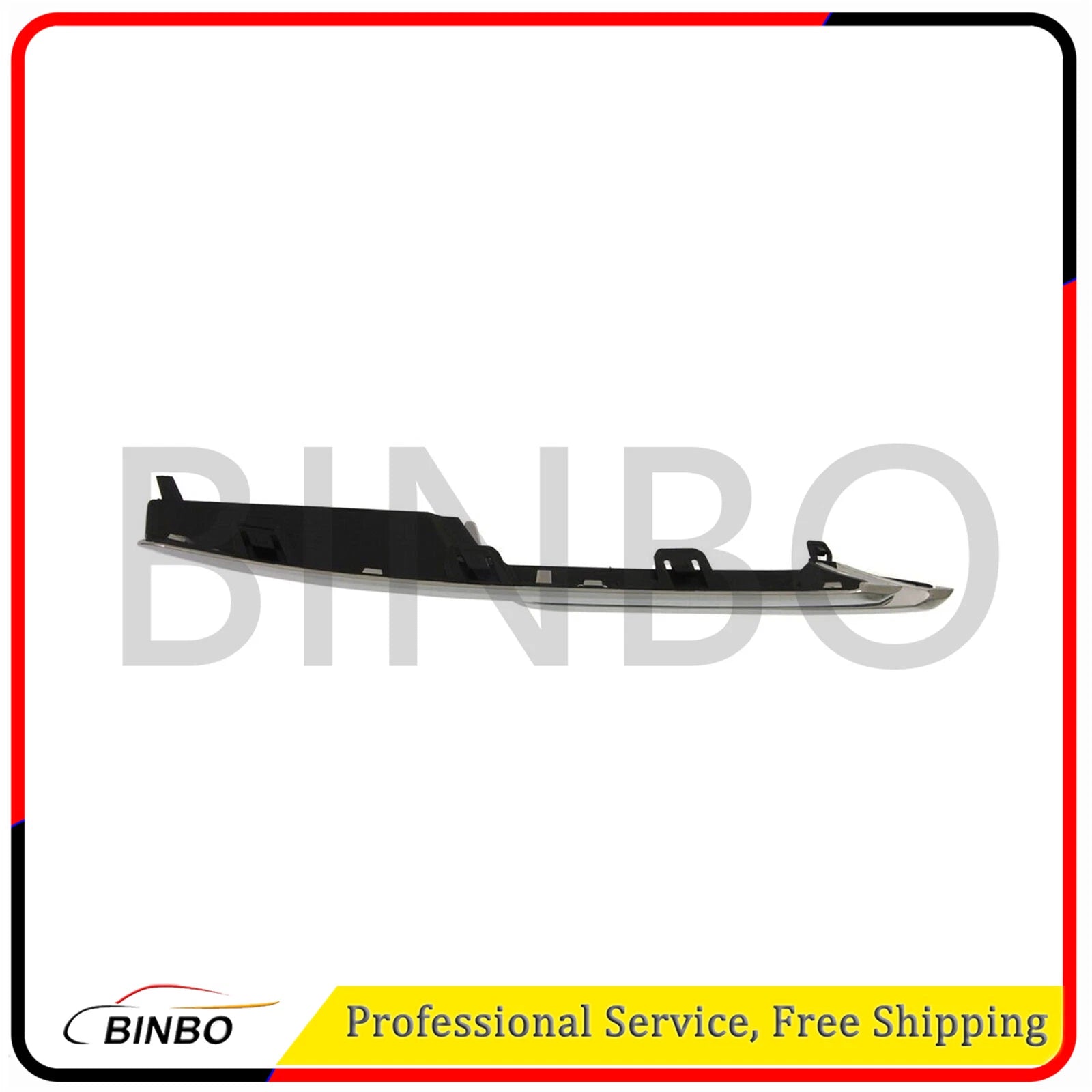 For BMW 320i/328d/328i/335i Bumper Trim 2012-2015 Passenger Side Molding Chrome 07FC0E-D4 - KOEEK