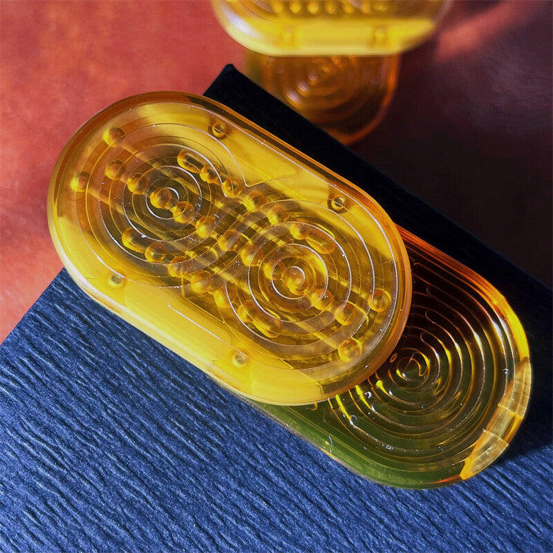 1PC Creative Mechanical Push Fidget Slider EDC PMMA Fidget Toy PEI Haptic Slider 07FC0E-D4 - KOEEK