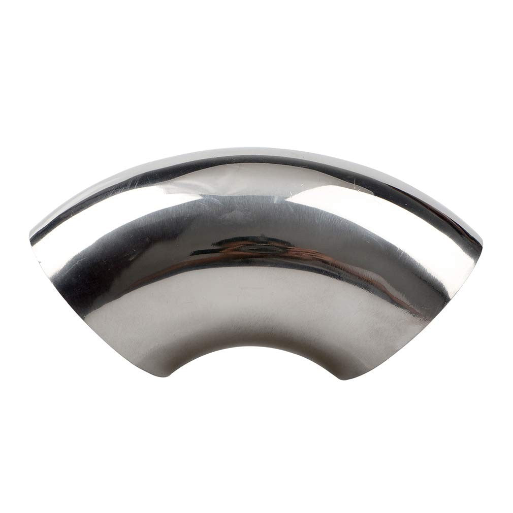 new Stainless Steel Elbow 2.5" 90° Mandrel Bend OD: 2.5", 07FC0E-D4 - KOEEK