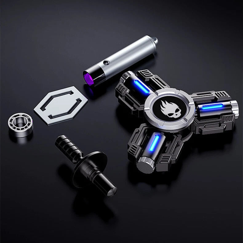 EDC Toys Luminous Hand Spinner Alloy Fidget Spinner Adult Anti Stress ADHD Gift 07FC0E-D4 - KOEEK