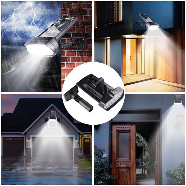 ny 9900000LM Lamparas Luz Led Solares Luces Para Exterior Patio Sensor De Movimient