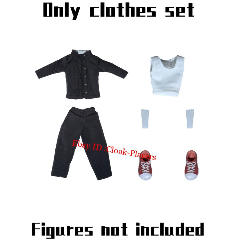 1/12 Custom school dress set for 7" Storm Collectibles Baki【No Figures】 07FC0E-D4 - KOEEK