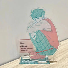 Anime Haikyuu!! Oikawa Tooru Tab Seri Desktop Decor Desktop Stand Figure Gift 07FC0E-D4 - KOEEK