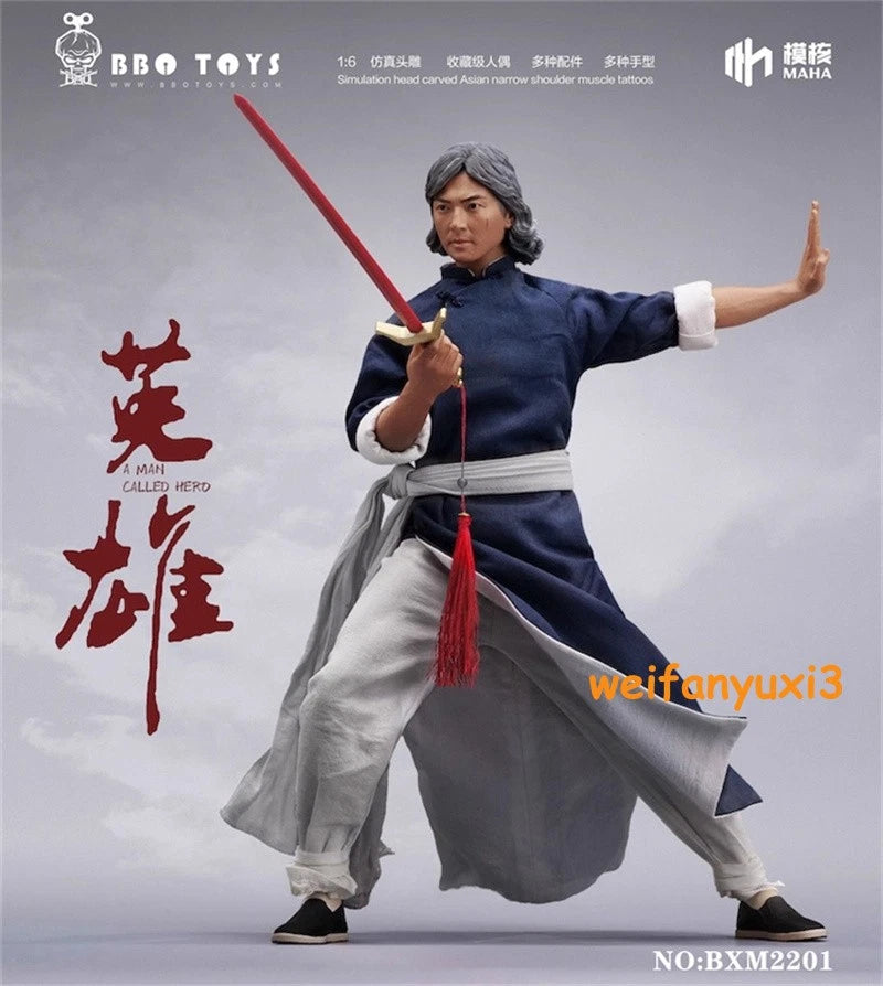 IN STOCK BBOTOYS BXM2201 A Man Called Hero Ekin Cheng 1/6 Action Figure Toy BBOTOYS - KOEEK