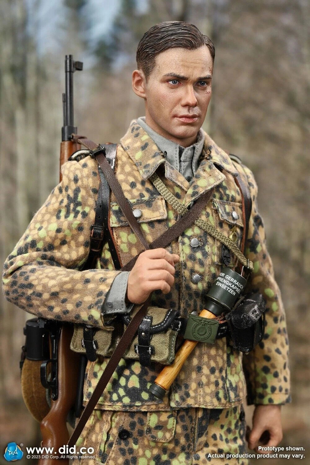 DID D80171 WWII Army German 12th Panzer Division Lio 1/6 Soldier Action Figure DID - KOEEK