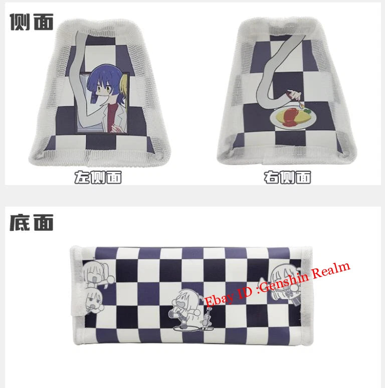 Anime BOCCHI THE ROCK! Yamada Ryo Pen Organizer Student Pen Pouch Gift 07FC0E-D4 - KOEEK