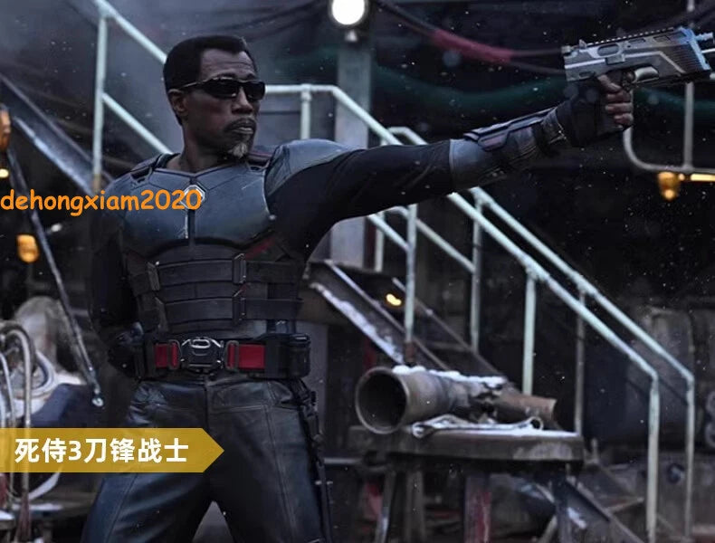Deadpool 3 Blade Cosplay Costume Outfits Men Vest Pants Shoes Full Set Halloween 07FC0E-D4 - KOEEK