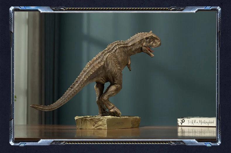 Official Limited 1:20 Carnotaurus Dinosaur Brass Statue Figure Model Collection 07FC0E-D4 - KOEEK