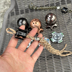 Pendant EDC Fidget Spinner Stress Relief Adult Stress Relief Metal Spinning Toys 07FC0E-D4 - KOEEK