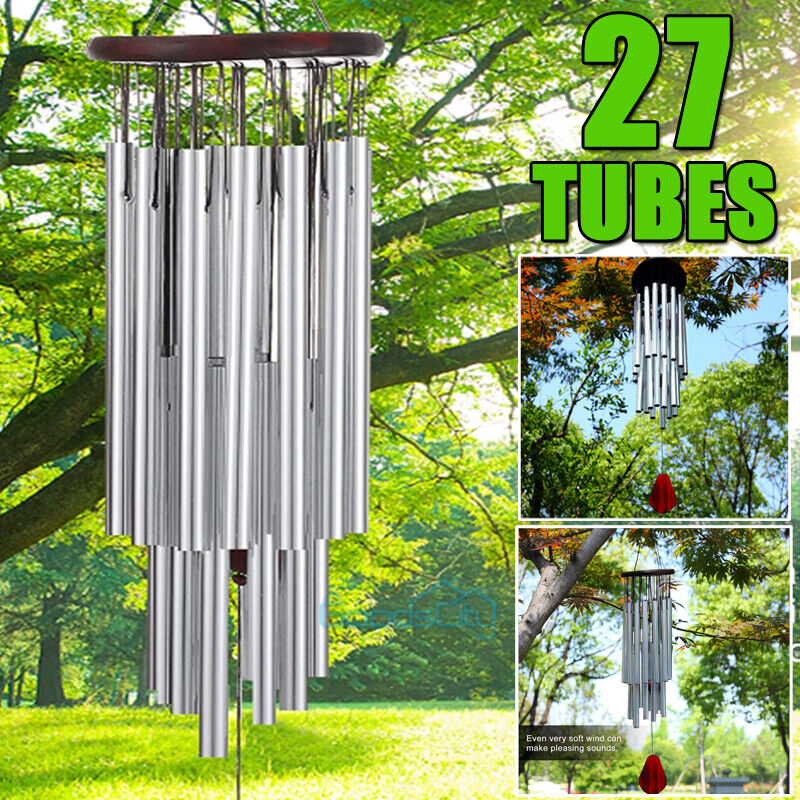 ny 27 rør Stor dyb tone Windchime Kapelklokker Wind Chimes Have Home Decor