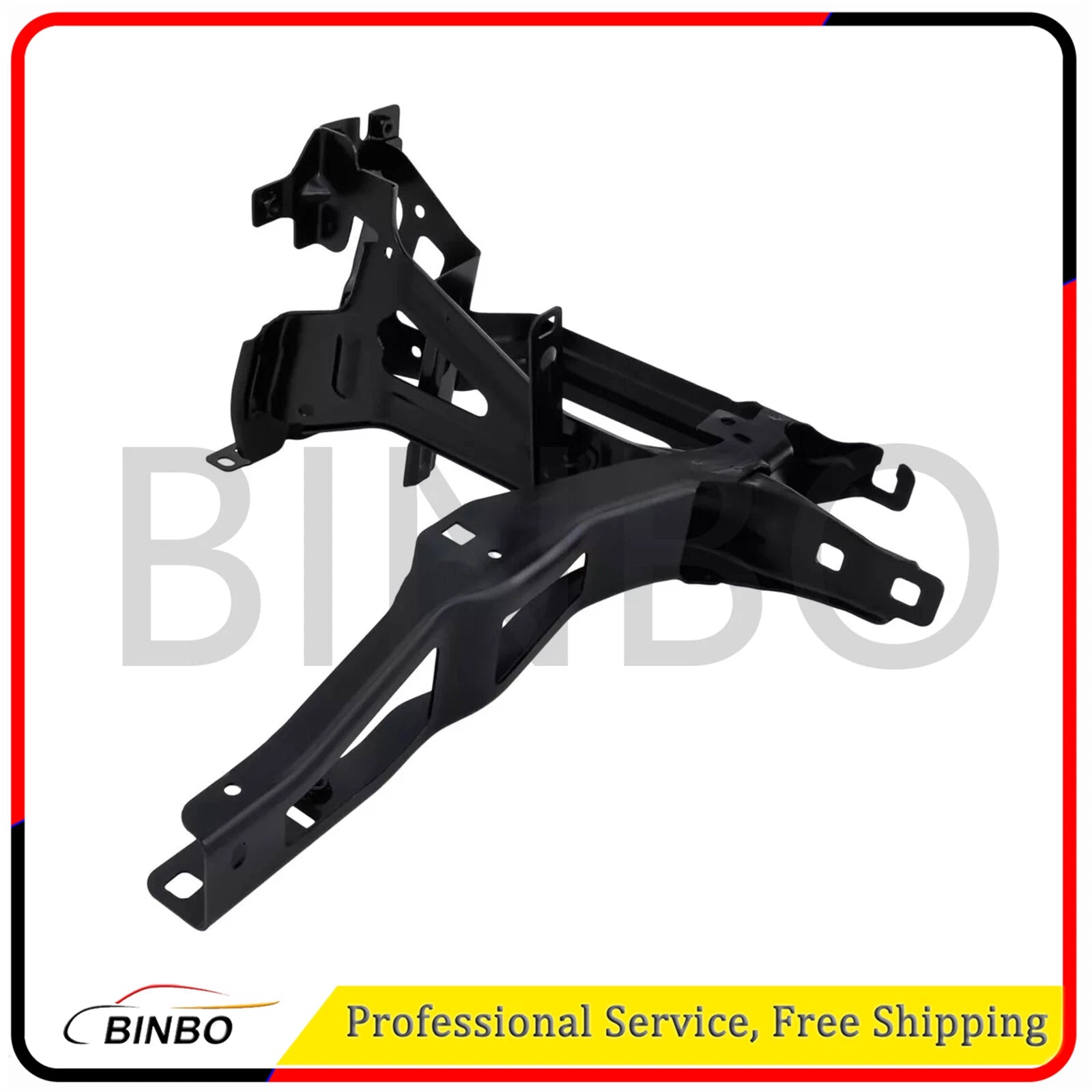 Set of 2 Radiator Supports Core Driver & Passenger Side Left Right for X4 Pair 07FC0E-D4 - KOEEK