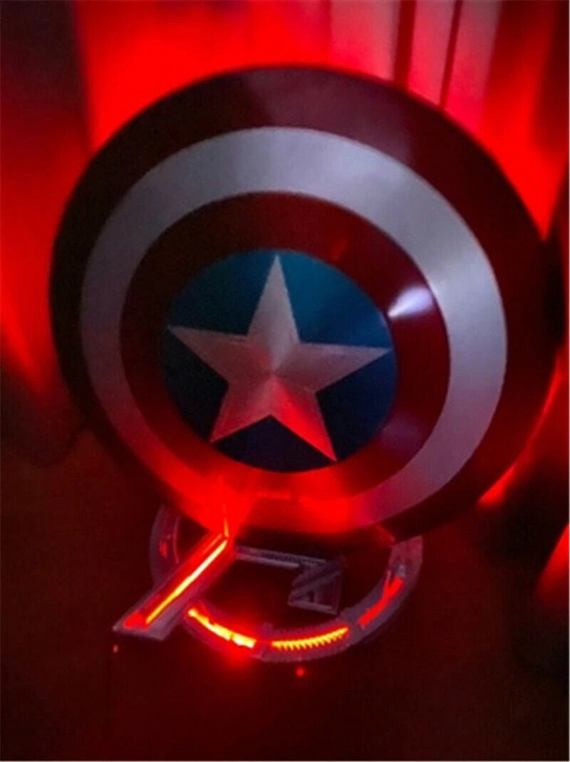 The Avengers Captain America Shield Base Cospaly LED Light Display Stand Model 07FC0E-D4 - KOEEK