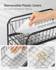 2-Tier Pull Out Cabinet Organizers, Under Sink Organizer, Bathroom Organizer