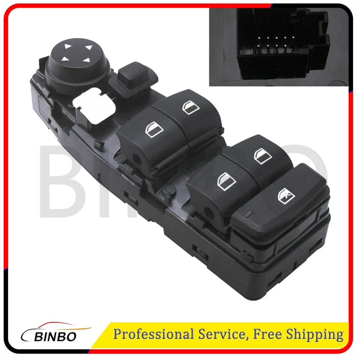 Master Power Window Switch For BMW 330I 340I 430I 535I 550I 61319208109 07FC0E-D4 - KOEEK