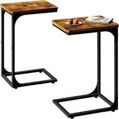 C Table Side Table Set of 2 Living Room Sets C Shaped Couch Tray End Tables 07FC0E-D4 - KOEEK