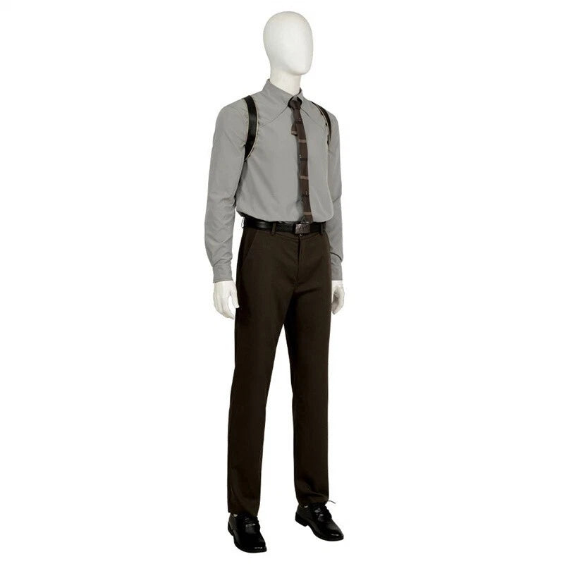 Loki Season 2 Cosplay Costume Shirt Pants Belt Straps Shoes Lot Set Halloween 07FC0E-D4 - KOEEK