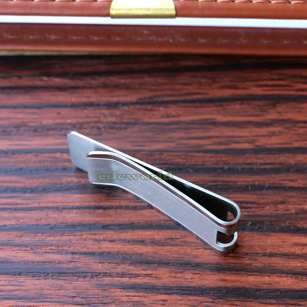 Titanium Ti Money Clip Wallet Metal Credit Card Cash Holder Bottle Opener EDC 07FC0E-D4 - KOEEK