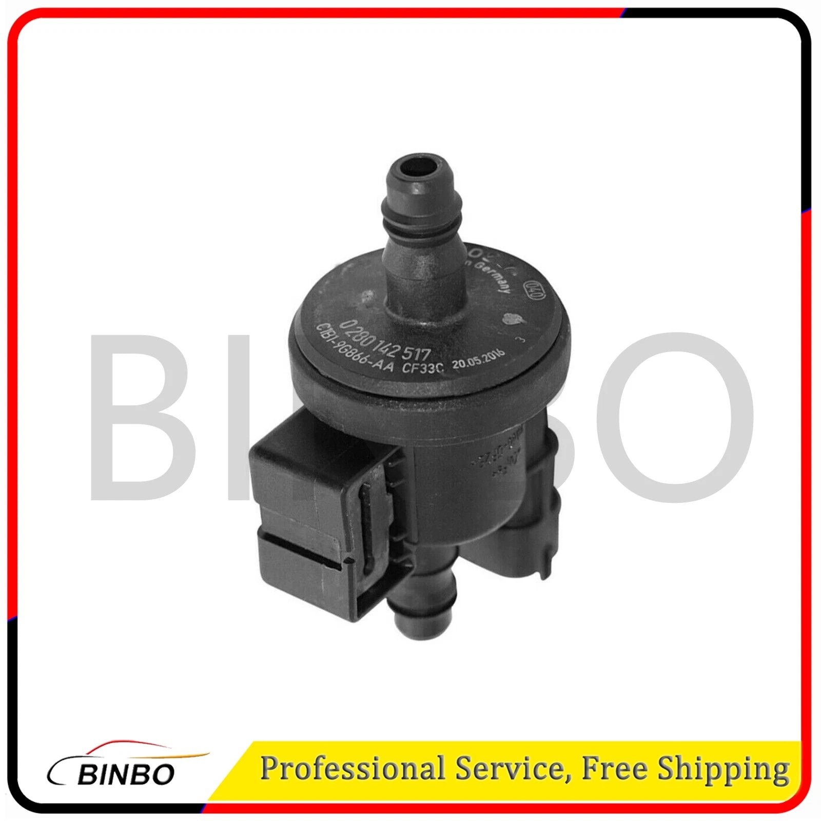Fuel Evaporation Purge Valve EVAP Durable For 12-17 Ford Fiesta Focus C1BZ9C915A 07FC0E-D4 - KOEEK