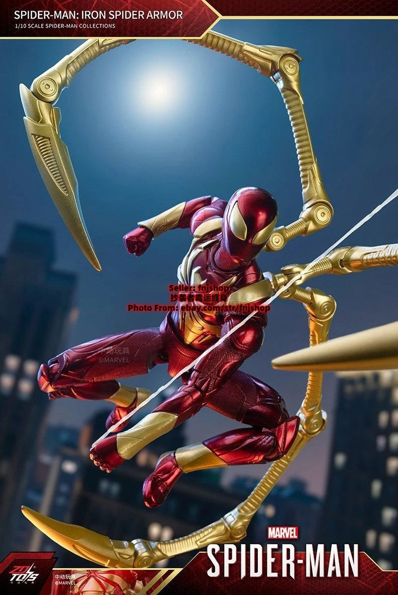 ZD Toys Spider-Man Iron Spider Armor 1/10 Collectible Action Figure IN STOCK ZD_TOY - KOEEK
