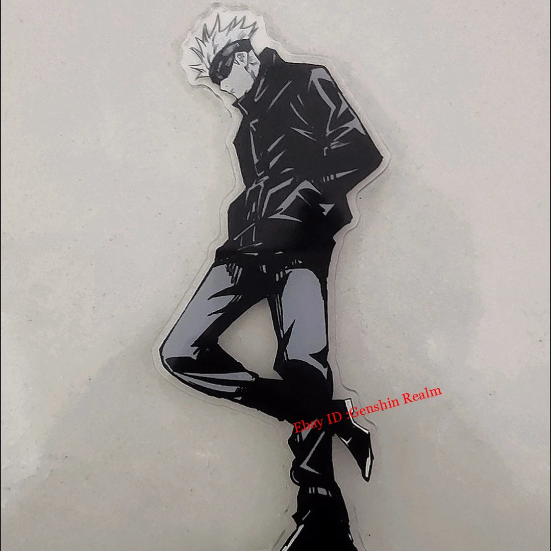Anime Jujutsu Kaisen Satoru Gojo Acrylic Desktop Stand Figure Collection Gift 07FC0E-D4 - KOEEK