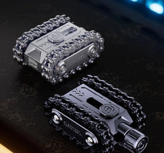 EDC Tank Roller Fidget Spinner Metal Ratchet Push Card Slider Fingertip Toy 07FC0E-D4 - KOEEK