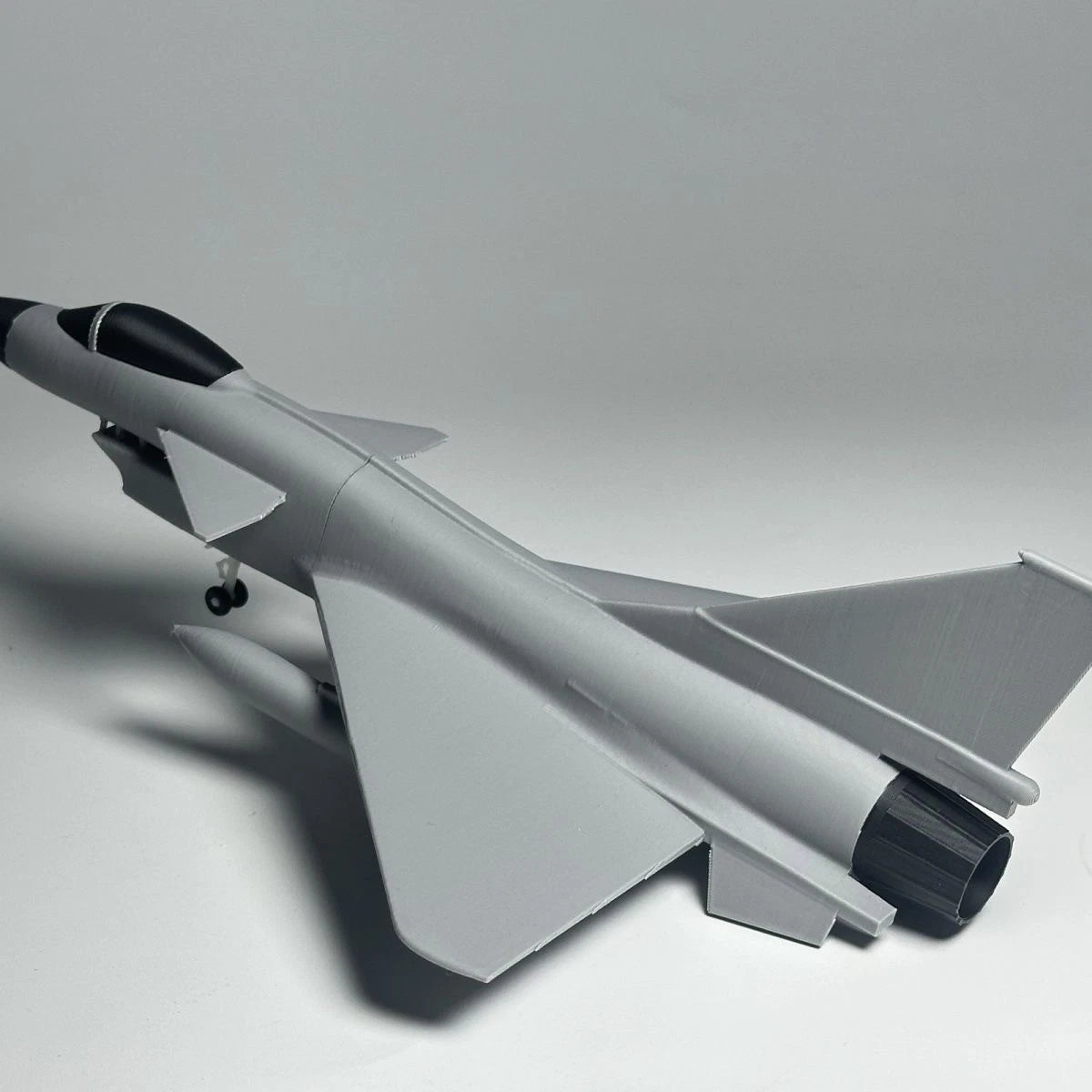 1:48 J-10 Vigorous Dragon Fighter 3D Printed Model 23.8cm PLA Air Force Display 07FC0E-D4 - KOEEK
