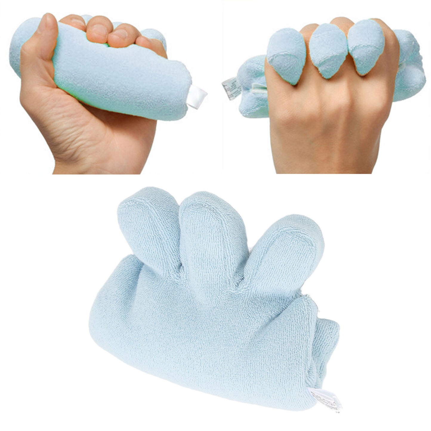 new Finger Contracture Cushion Palm Grip Grabbing Pad Device Finger Separator HGF koeek - KOEEK