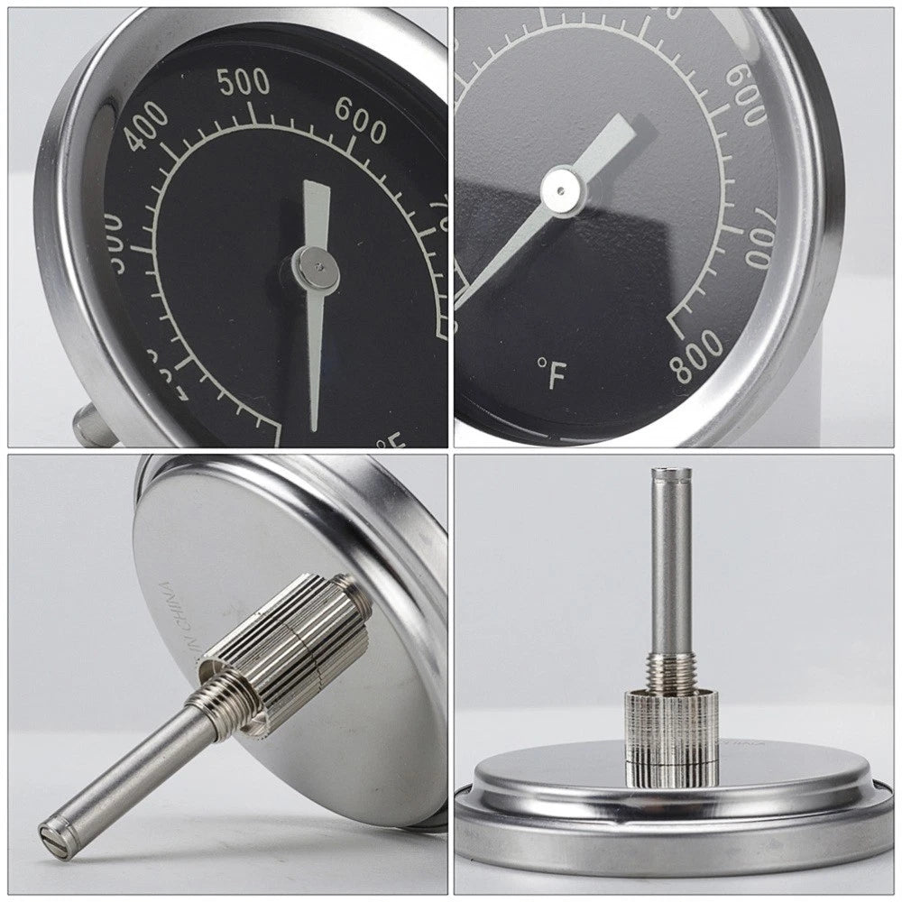Durable Bimetal Thermometer Stainless Steel Oven Cooking Dial Thermometer 07FC0E-D4 - KOEEK