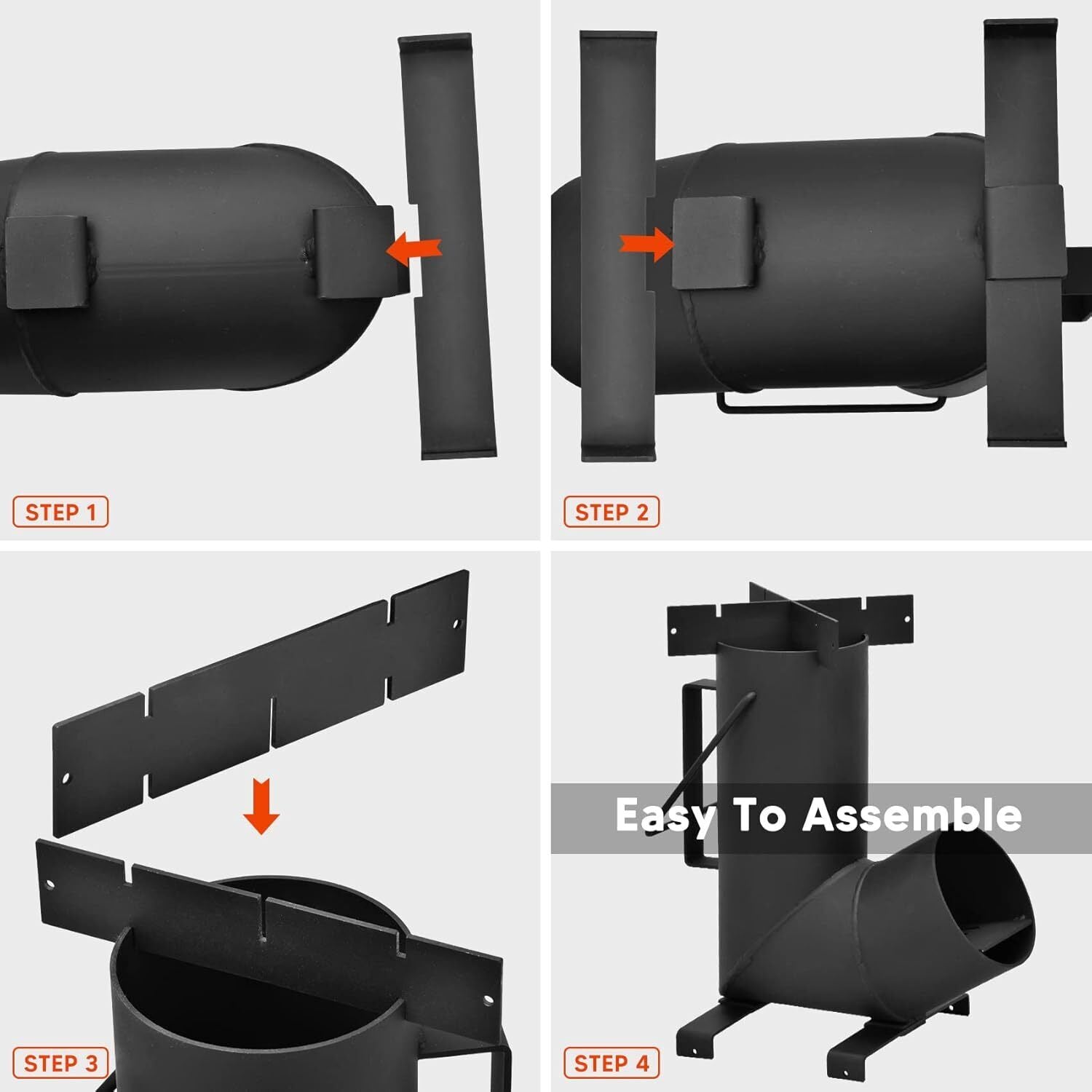 new Stanbroil Camping Rocket Stove for Outdoor Cooking, Portable Wood Burning... STANBROIL - KOEEK