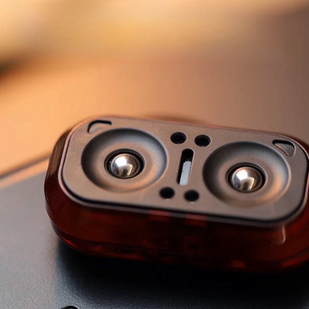 Push Slider PC Owl Fidget Rotate Magnetic EDC Adult Fidget Stress Relief Toys 07FC0E-D4 - KOEEK