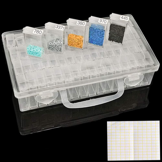 nye diamantmaleri opbevaringsbeholdere, Diamond Art Portable Perle Storage Organizer