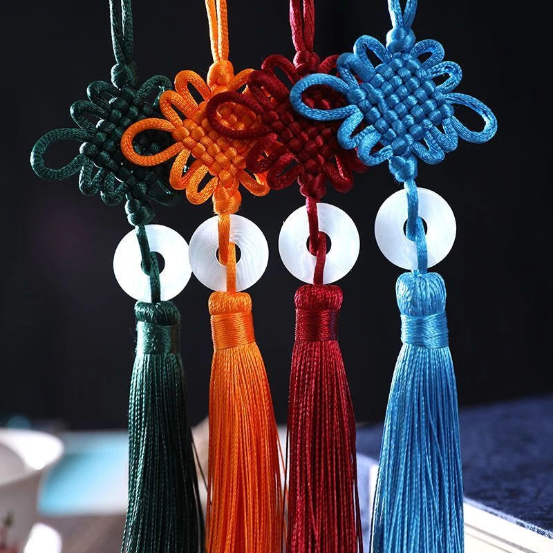 2pcs Kung Fu Tai Chi Sword Tassels for Matial Arts Tai Chi Sword Warrior Sword 07FC0E-D4 - KOEEK