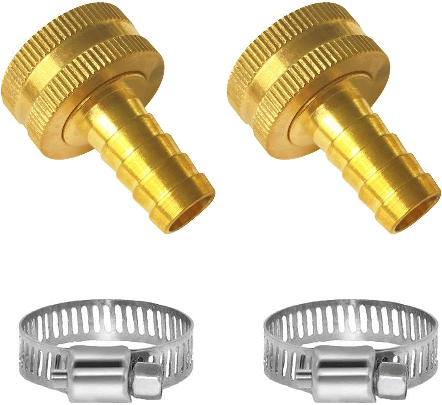 new YOUHO Garden Hose 4PCS Female thread, 3/4GHT(F) to Barb YOUHO - KOEEK