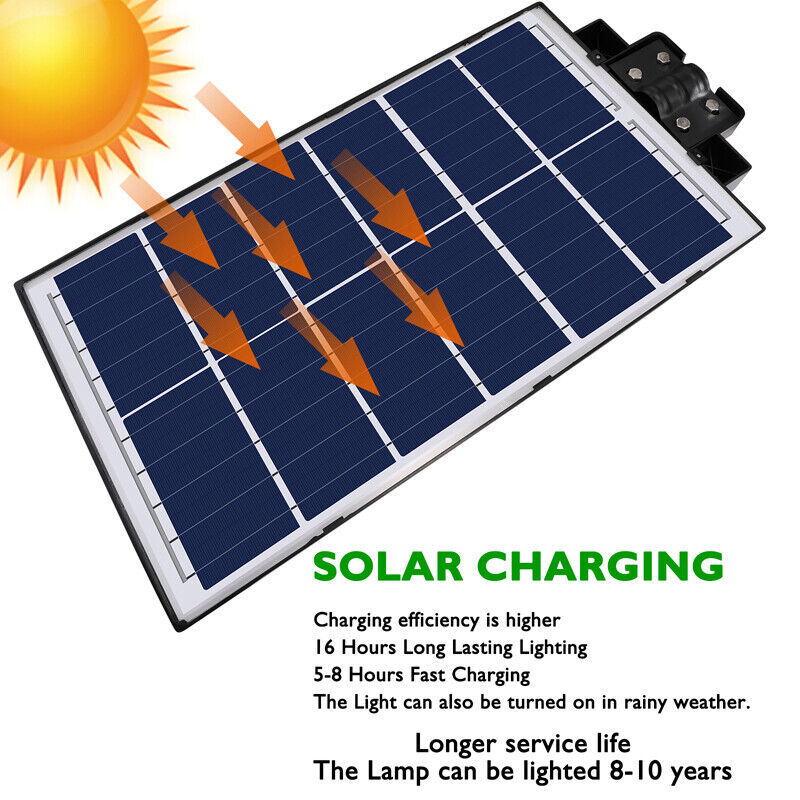 nye 1600W Solar Street Lights Commercial 7500K for Basketball Court Road Playground