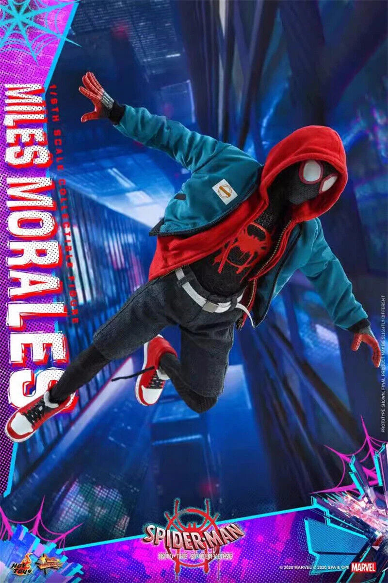 HOTTOYS HT MMS567 Spider Man Miles Morales Action Figure Model Toy  Stock Box 07FC0E-D4 - KOEEK