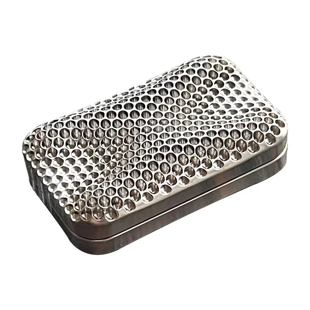 EDC Coral Titanium Alloy Unlimited Push Mechanical Haptic Slider Fidget Slider 07FC0E-D4 - KOEEK