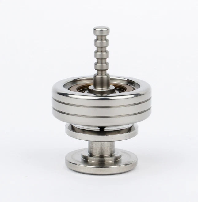 Stainless Steel Hand Twisting Spinning Top Toy Gyro Multi-function Gyroscope 07FC0E-D4 - KOEEK