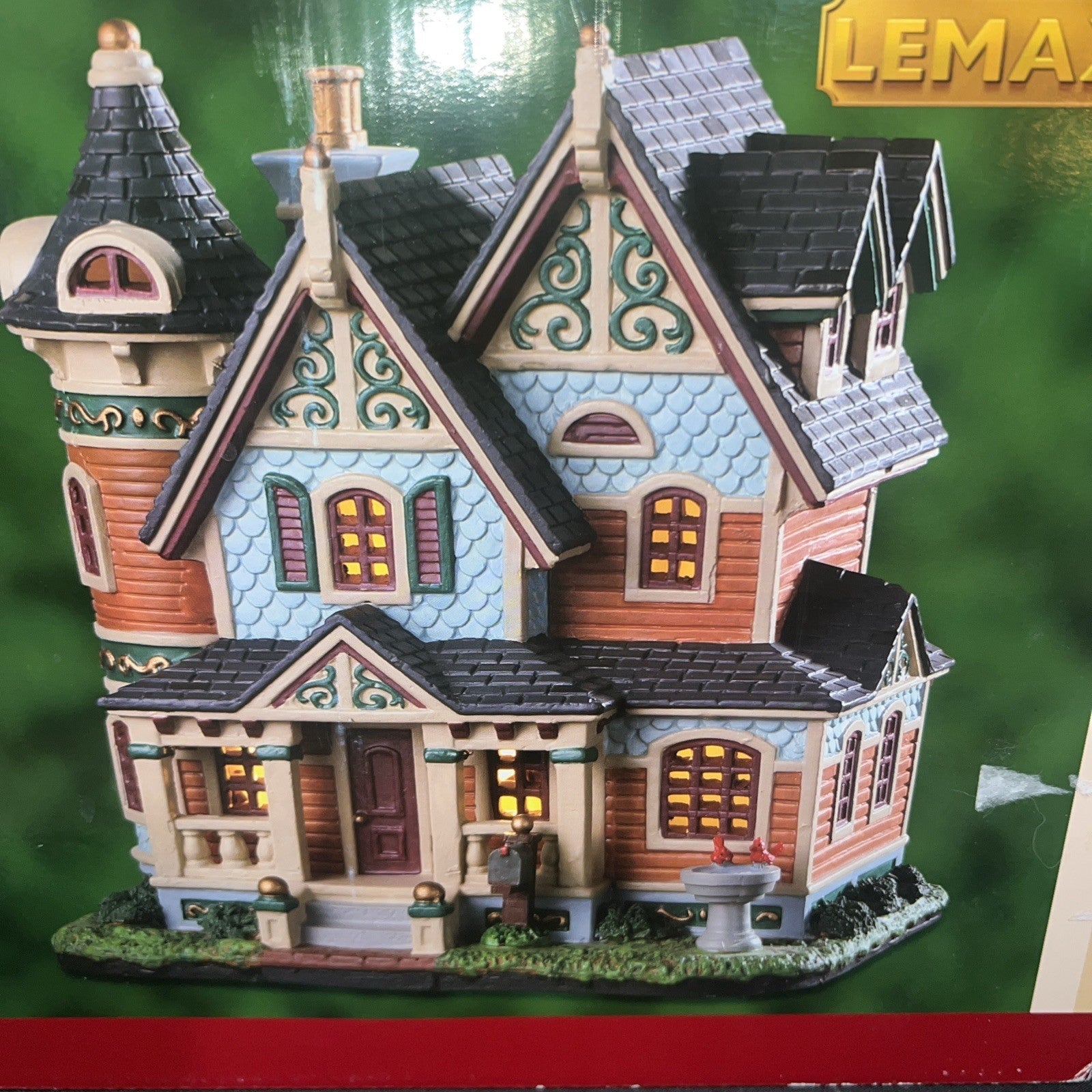 Lemax  HAYES RESIDENCE #95527 Christmas Village Lighted Building RETIRED  Box LEMAX - KOEEK