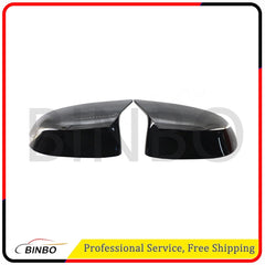 Gloss Black Door Side Mirror Covers Caps For BMW G01 X3 G02 X4 G05 X5 2018-2023 07FC0E-D4 - KOEEK