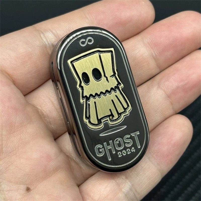 Novel Ghost EDC Fidget Slider Three-layer Magnetic Mechanical Fidget Toy Hot 07FC0E-D4 - KOEEK