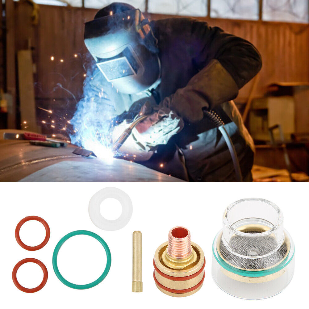 new TFM53NCN TIG Welding Kit TIG Torch Welding Torch Glass Cup Collet For WP9/WP20 koeek - KOEEK