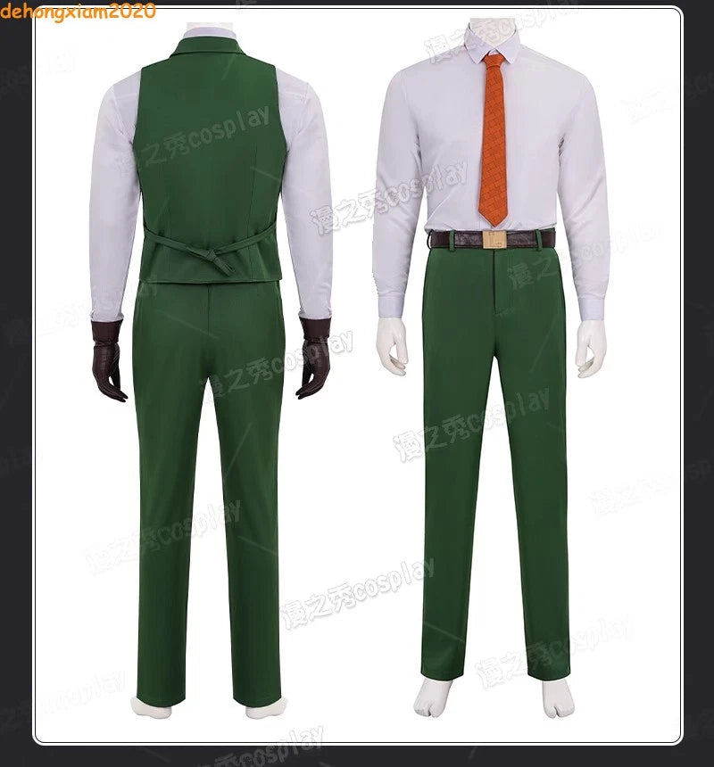 Marvel Rivals Loki Costume Outfit God of Lies Halloween Cosplay Shoes Headwear 07FC0E-D4 - KOEEK