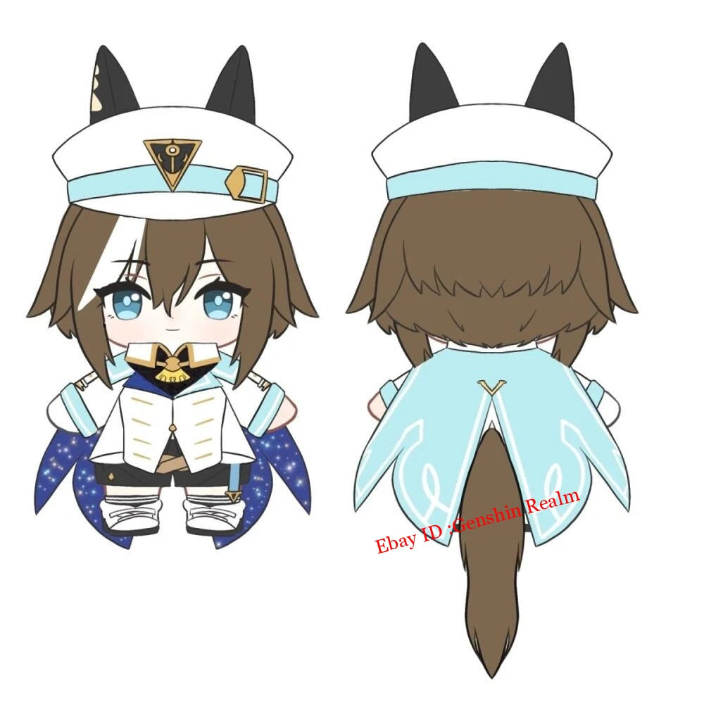 Anime Umamusume Cheval Grand Plush Doll Cotton Doll Stuffed Toy Gift 20cm 07FC0E-D4 - KOEEK