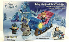 NIB Disney Frozen Kristoff's Sleigh Little People Anna Sven Light Up Christmas DISNEY - KOEEK