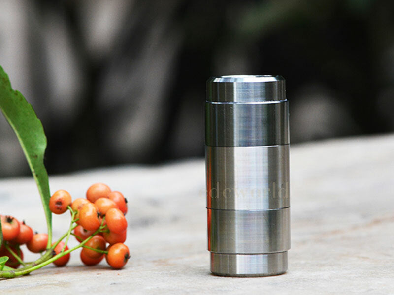 TITANER Titanium TC4 Outdoor EDC Survival Waterproof Box Travel Pill Case Tool 07FC0E-D4 - KOEEK