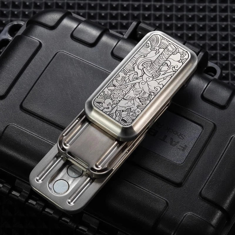 Titanium Fidget Slider Tuning Fork Slider EDC Fidget ADHD Anti-anxiety Toys Gift 07FC0E-D4 - KOEEK
